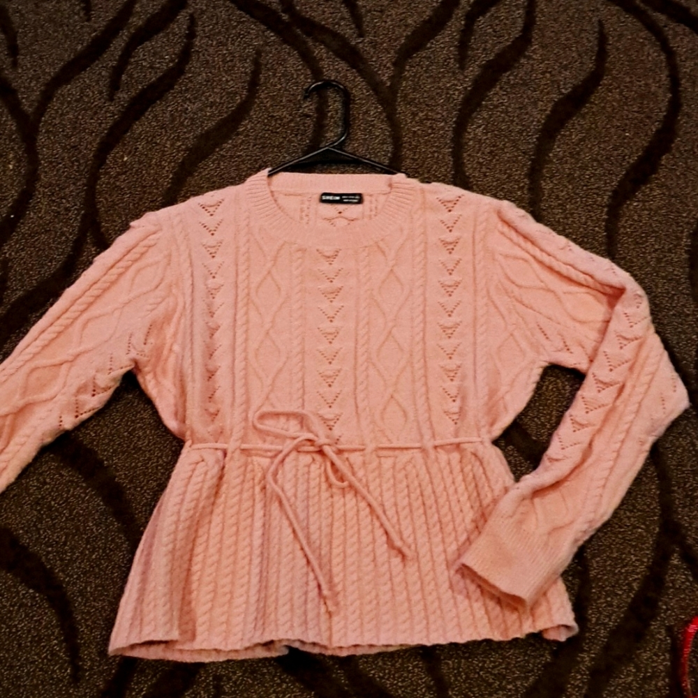 SHEIN PEPLUM SWEATER